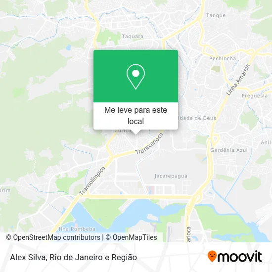 Alex Silva mapa