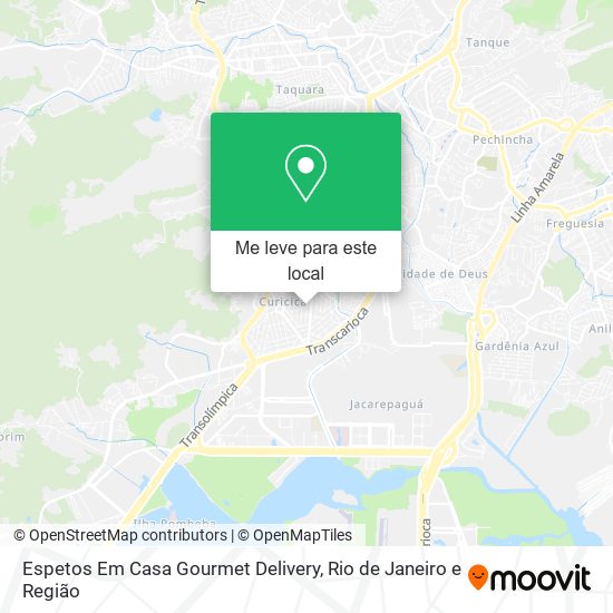 Espetos Em Casa Gourmet Delivery mapa