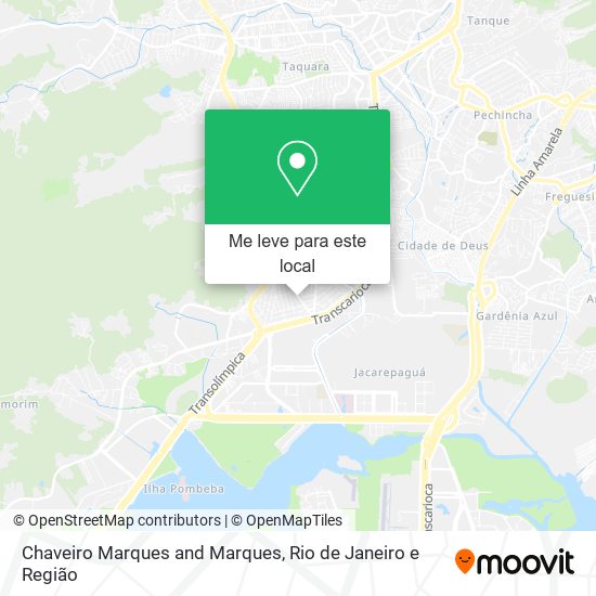 Chaveiro Marques and Marques mapa