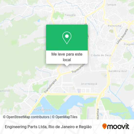 Engineering Parts Ltda mapa