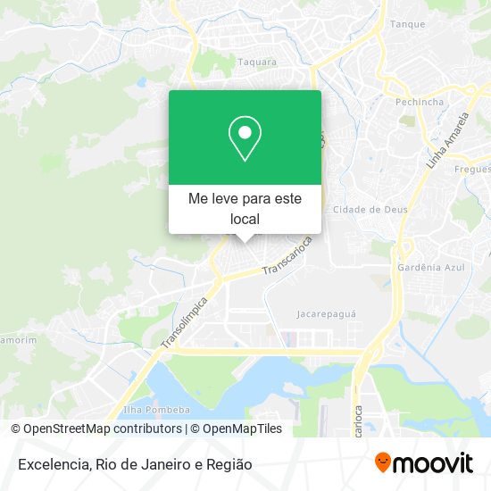 Excelencia mapa