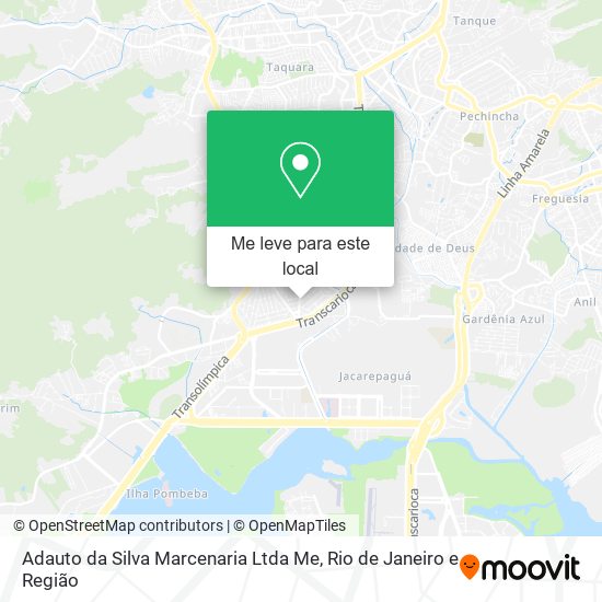 Adauto da Silva Marcenaria Ltda Me mapa