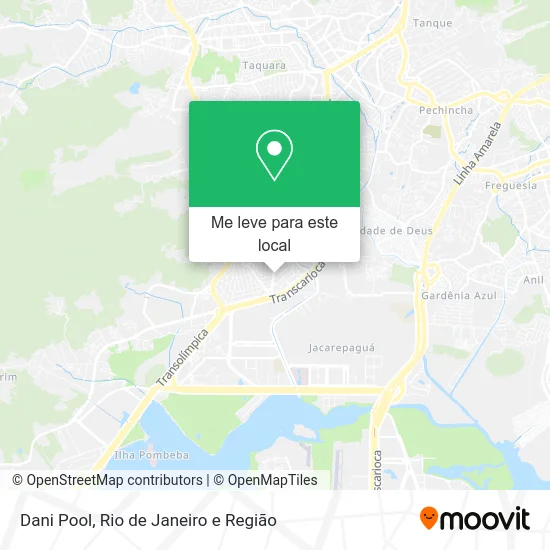 Dani Pool mapa