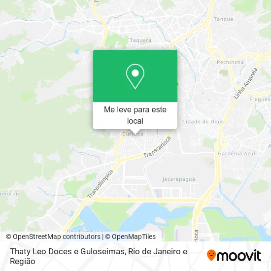 Thaty Leo Doces e Guloseimas mapa