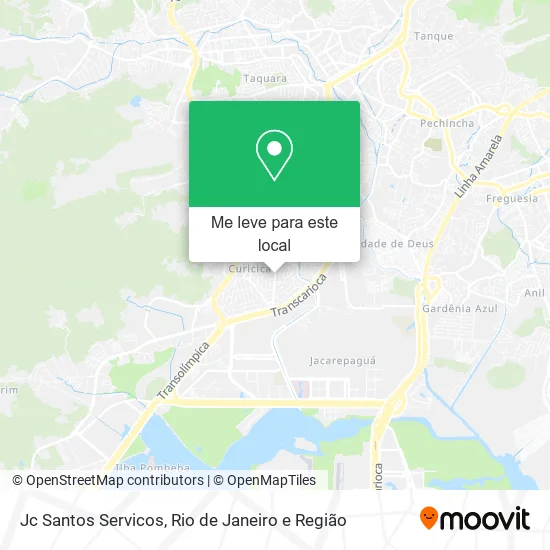 Jc Santos Servicos mapa