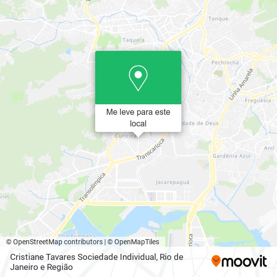 Cristiane Tavares Sociedade Individual mapa