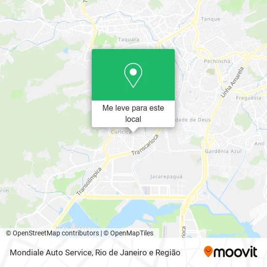 Mondiale Auto Service mapa