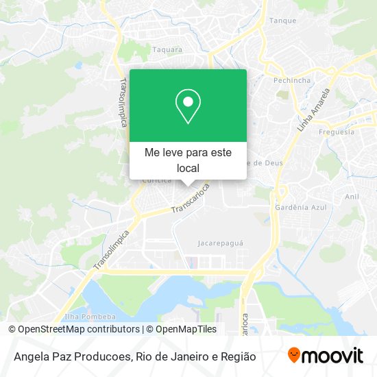 Angela Paz Producoes mapa