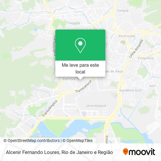 Alcenir Fernando Loures mapa