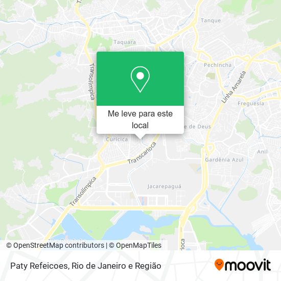 Paty Refeicoes mapa