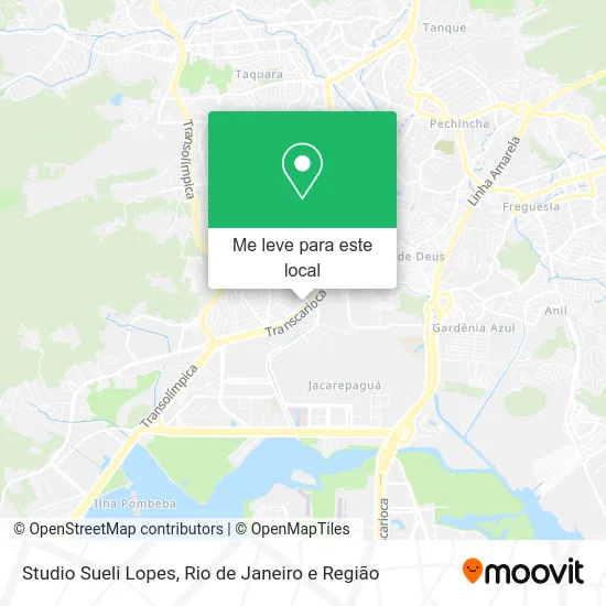 Studio Sueli Lopes mapa