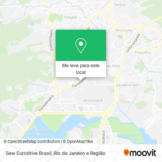 Sew Eurodrive Brasil mapa