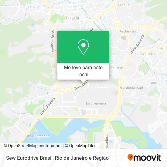 Sew Eurodrive Brasil mapa