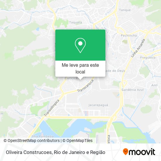 Oliveira Construcoes mapa