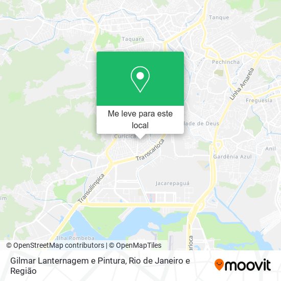 Gilmar Lanternagem e Pintura mapa