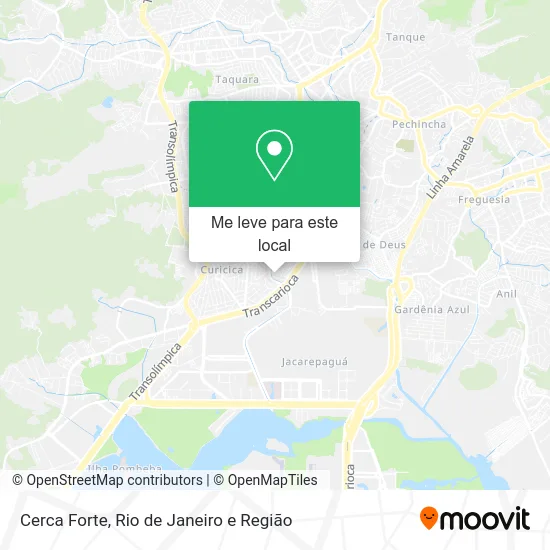 Cerca Forte mapa