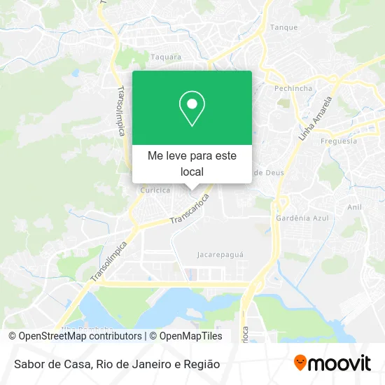 Sabor de Casa mapa