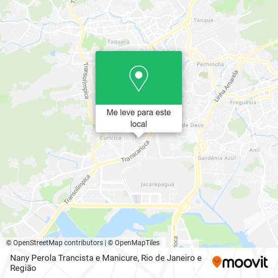 Nany Perola Trancista e Manicure mapa