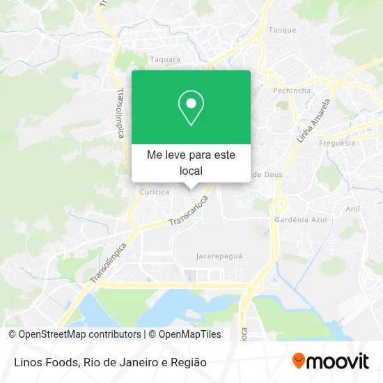 Linos Foods mapa