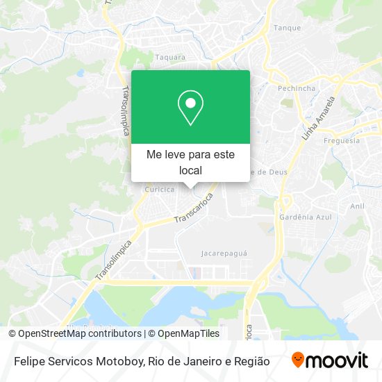 Felipe Servicos Motoboy mapa