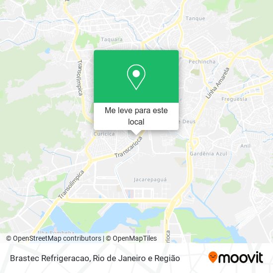 Brastec Refrigeracao mapa