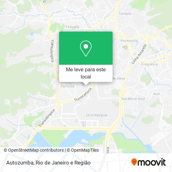 Autozumba mapa