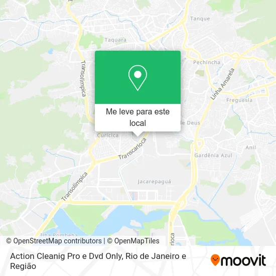 Action Cleanig Pro e Dvd Only mapa