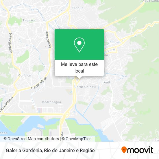 Galeria Gardênia mapa