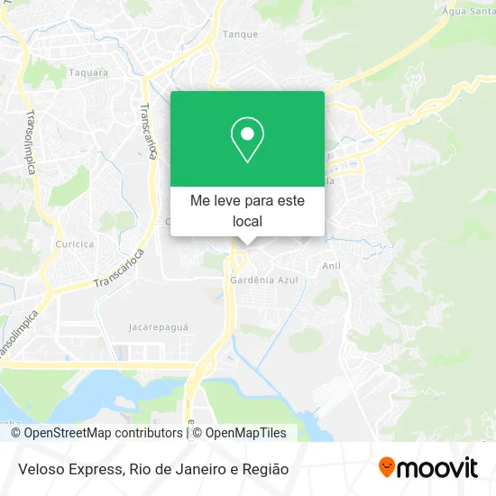 Veloso Express mapa