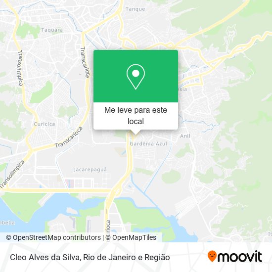 Cleo Alves da Silva mapa