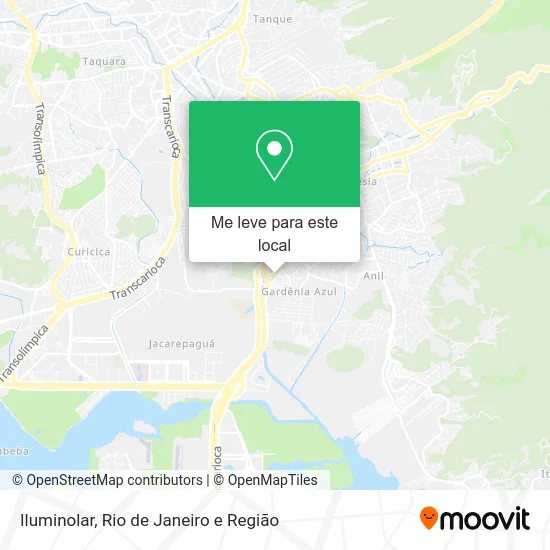 Iluminolar mapa