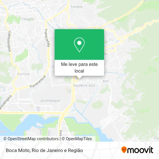 Boca Moto mapa