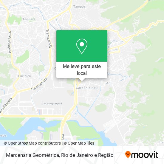 Marcenaria Geométrica mapa