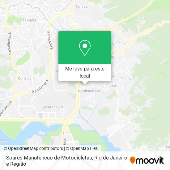 Soares Manutencao de Motocicletas mapa