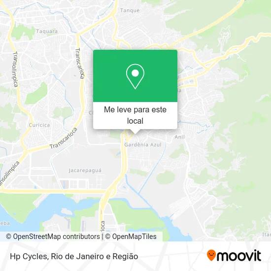 Hp Cycles mapa