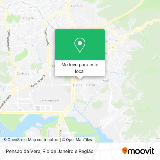 Pensao da Vera mapa