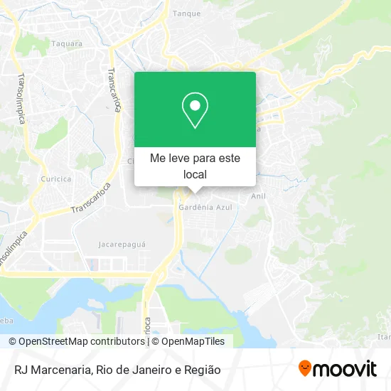 RJ Marcenaria mapa