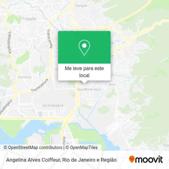 Angelina Alves Coiffeur mapa