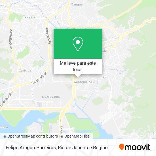 Felipe Aragao Parreiras mapa