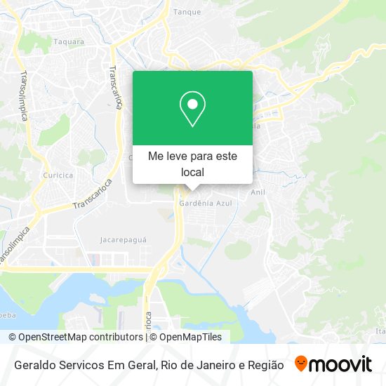 Geraldo Servicos Em Geral mapa