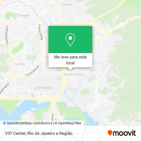 VIP Center mapa