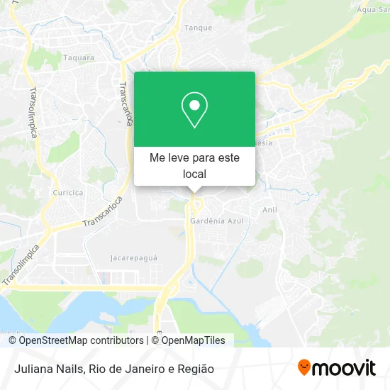 Juliana Nails mapa