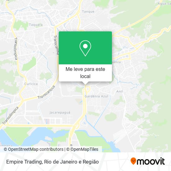 Empire Trading mapa