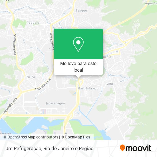 Jm Refrigeração mapa