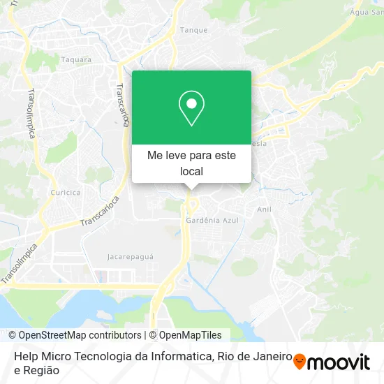 Help Micro Tecnologia da Informatica mapa