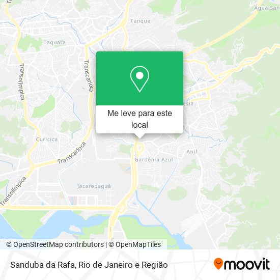 Sanduba da Rafa mapa