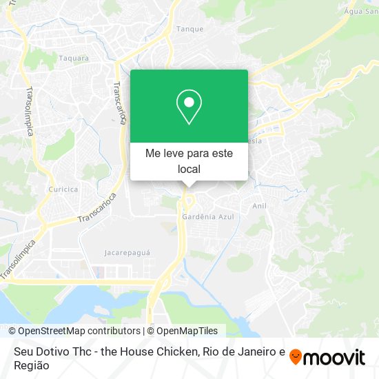 Seu Dotivo Thc - the House Chicken mapa
