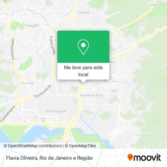 Flavia Oliveira mapa