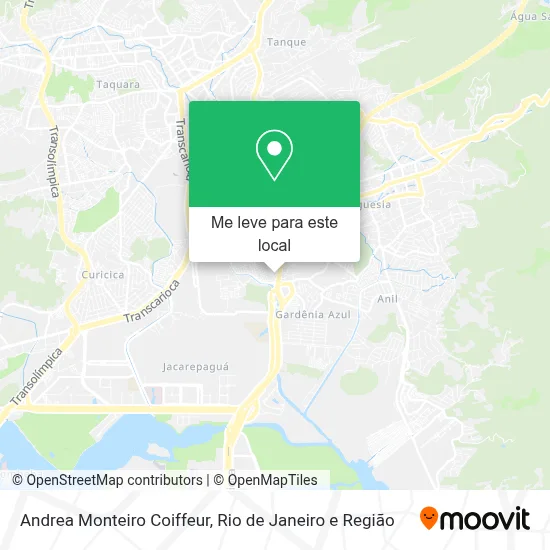 Andrea Monteiro Coiffeur mapa