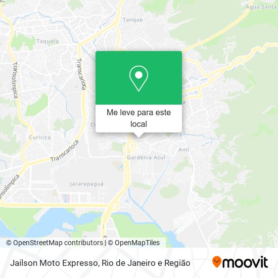 Jailson Moto Expresso mapa